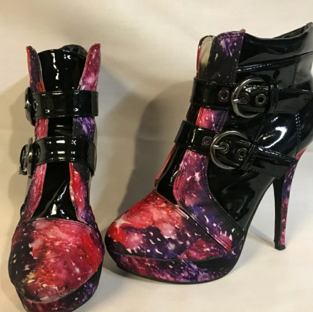 Galaxy high heel boots